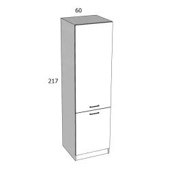 Magasfényű 217/AH 60 HŰTŐS ELEM JOBBOS