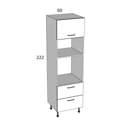 222/ASZT 60 fiókos álló sütő elem