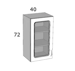 MDF 72/FÜ 40 FELSŐ ELEM BALOS