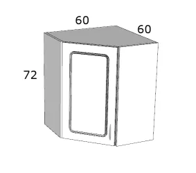 MDF 72/FS 60 FELSŐ SAROK ELEM 