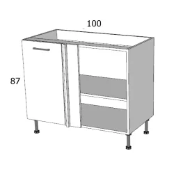 BL15 ASJ 100 sarok elem JOBBOS