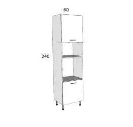 240/ASZT 60 álló sütős elem balos