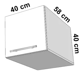 FF40-KE felső kiegészítő elem