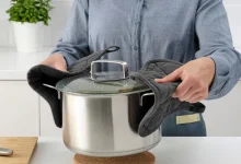 Szürke edényfogó szett