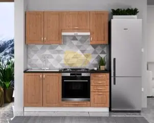 Profi 1 Mdf Éger konyhabútor 180 cm