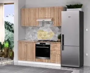 Profi 1 Mdf Sonoma konyhabútor 180 cm