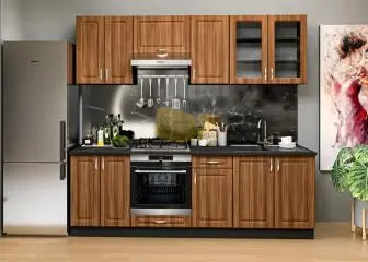Athén Mdf Akác konyhabútor 240 cm