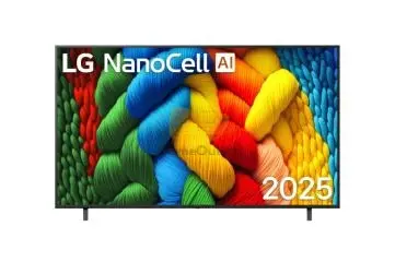 LG 75NANO80A3B 75 colos NanoCell AI NANO80 4K Smart TV 2025