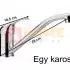 Kairo Sonoma-Sonoma-Fehér Konyhabútor 300 cm