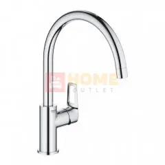 GROHE BauLoop egykaros mosogatócsaptelep elforgatható kifolyóval (31368001)