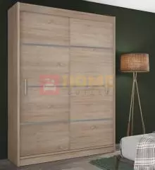 Merina sonoma tölgy tolóajtós gardrób 
