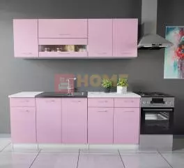 Color Rózsaszín Konyhabútor 200 cm
