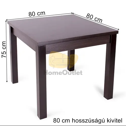 Berta asztal - Éger