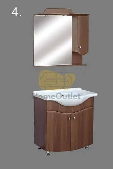 Helga fürdőszoba szekrény 75 cm-es juhar A