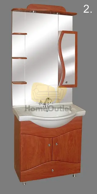 Porcelán S75 fürdőszoba bútor A