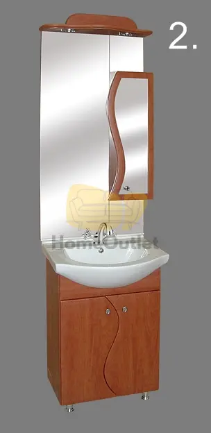 Porcelán S55 fürdőszoba bútor D