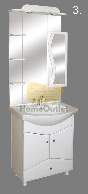 Porcelán S65 fürdőszoba bútor D