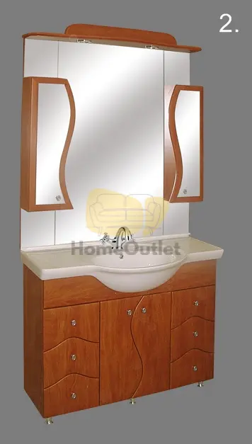 Porcelán S100 fürdőszoba bútor B