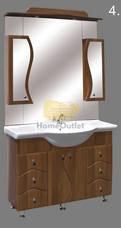 Porcelán S100 fürdőszoba bútor C