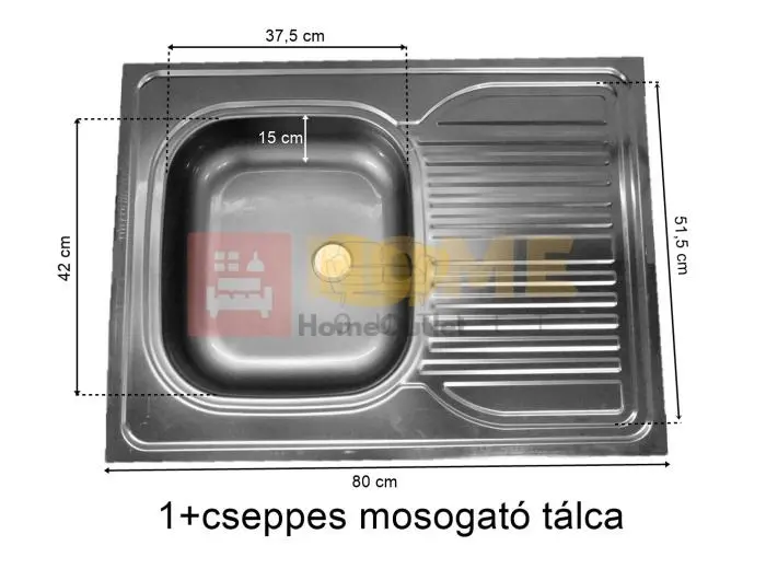Dubay fehér - tölgy konyhabútor 400 cm-magasítással