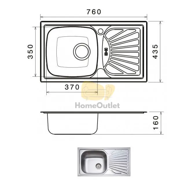  Ariana Mogyoró - Fehér konyhabútor 320 cm
