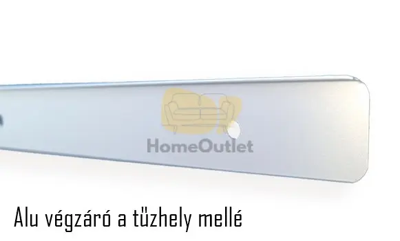 Pula Antracit Szürke sarok konyhabútor 200 cm x 110 cm