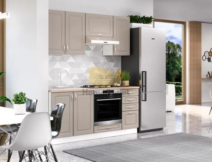 Profi 1 Mdf Cappuchino konyhabútor 180 cm