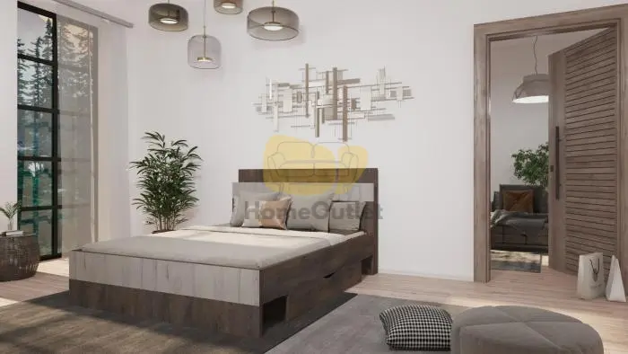 WILSON WA8 ÁGYKERET 180 cm  36mm vastag bútorlap