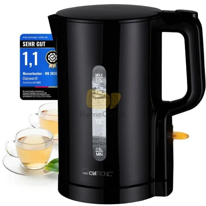 Clatronic WK 3835 fekete vízforraló