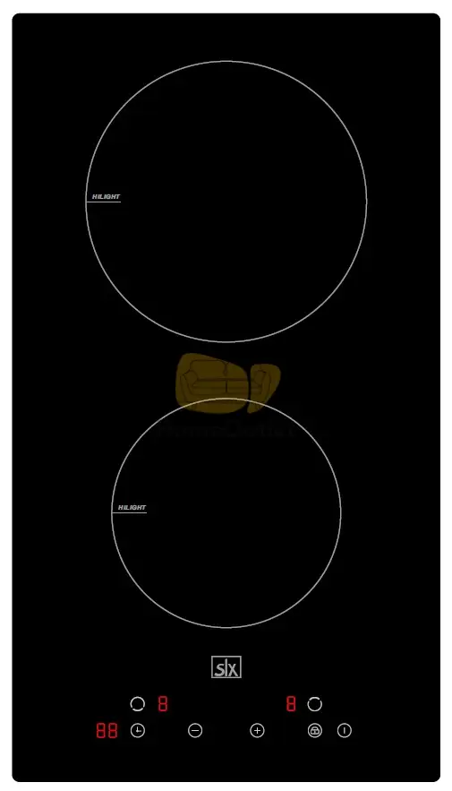 SLX 5VF-2S kerámia főzőlap