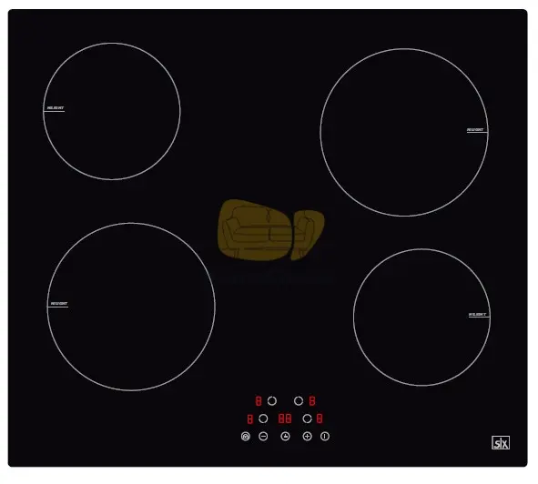 SLX 5VF-4S kerámia főzőlap
