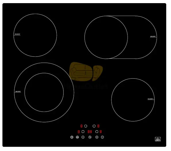 SLX 5VF-44S kerámia főzőlap