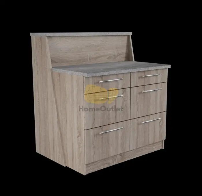 Atlasz sonoma konyhasziget 124 cm