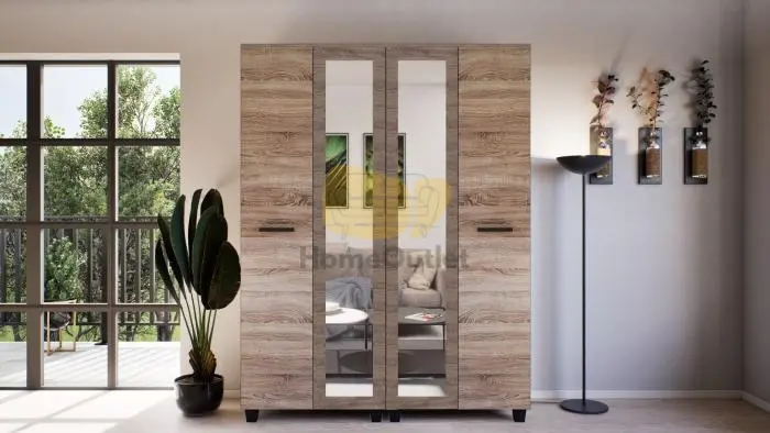 Avalon Sonoma-Sonoma-Trüffel Gardrób 140 cm