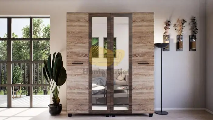 Avalon Sonoma-Sonoma.-Sötét Kávé Gardrób 160 cm