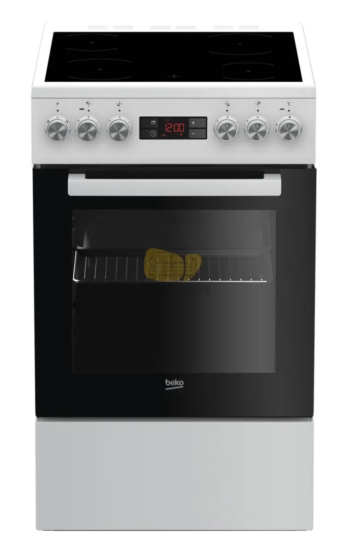 Beko FSM57300GW kerámialapos tűzhely
