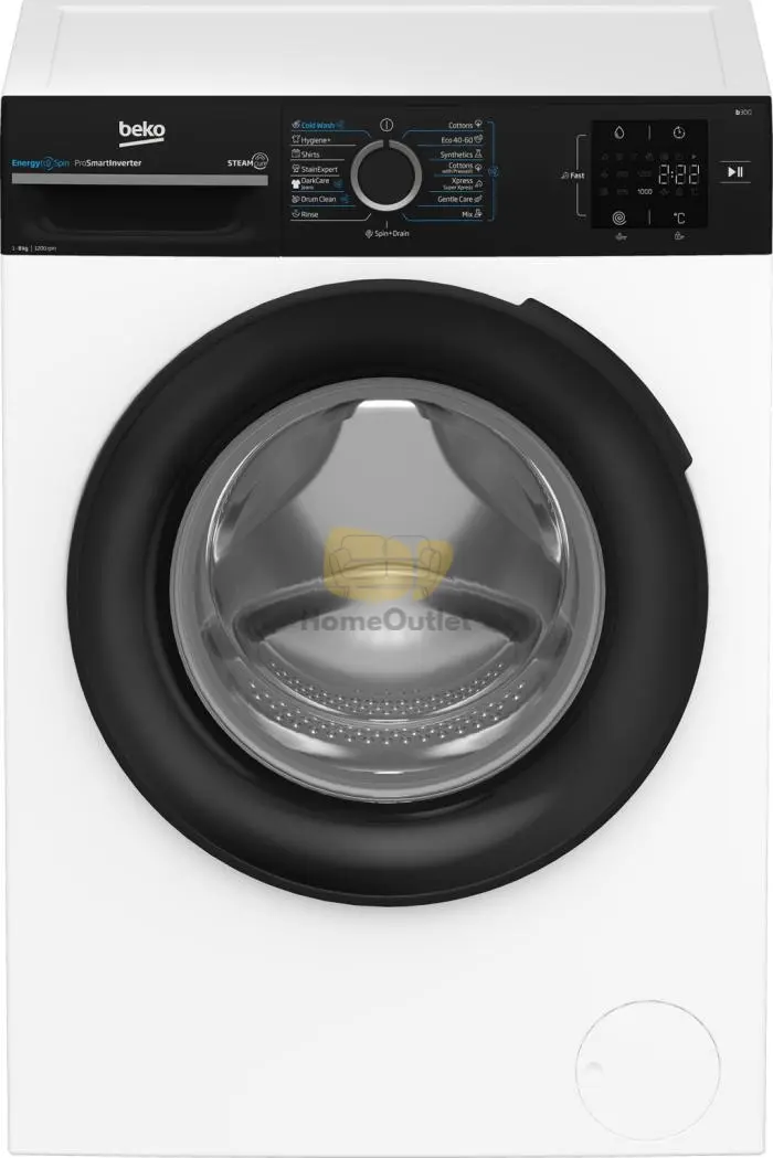 Beko BM3WFSU38213WPBB elöltöltős mosógép