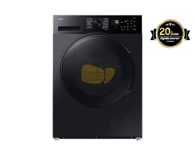 Samsung WD90DG5G34BB AI Ecobubble™ technológiával keskeny kivitelben 9 kg