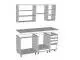 Profi 1 Mdf Cappuchino konyhabútor 180 cm