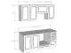 Profi 1 Mdf Cappuchino konyhabútor 180 cm