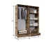 Kolin V-4 Gardrób 140 cm