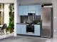 Italy Mdf Ultra kék konyhabútor 180 cm