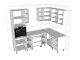 Montana Fehér Sarok konyhabútor 240 x 160 cm