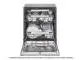 LG DB475TXS QuadWash™ beépíthető gőzös mosogatógép