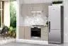 Profi 1 Mdf Cappuchino konyhabútor 180 cm