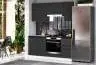 Italy Mdf Antracit konyhabútor 180 cm